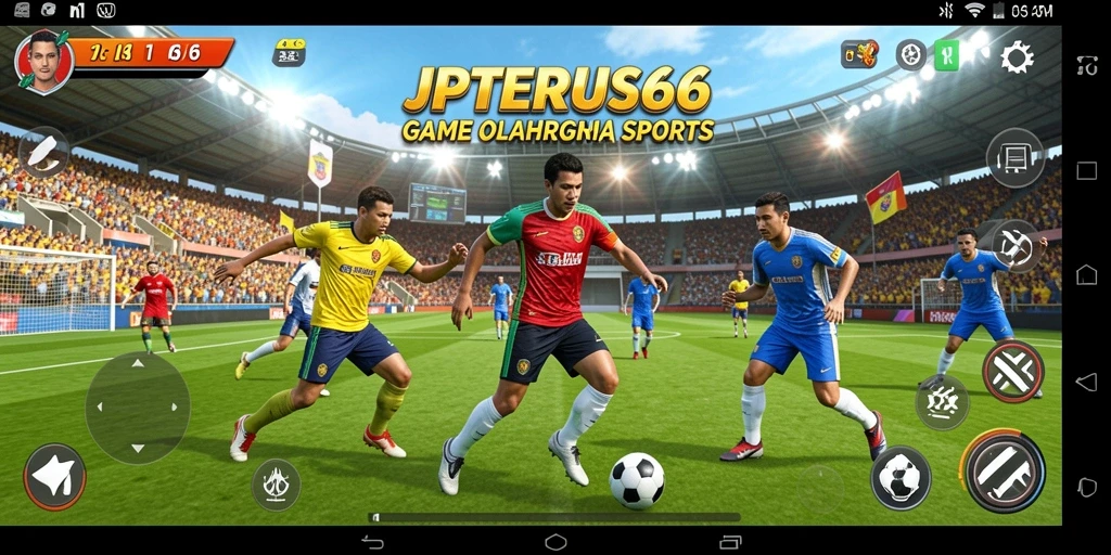 Gameplay seru dan kompetitif di JPTERUS66.