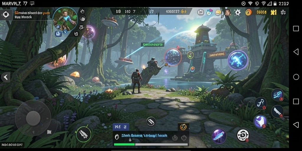 Screenshot menampilkan suasana gameplay yang menegangkan dan imersif dari MARVRL77.