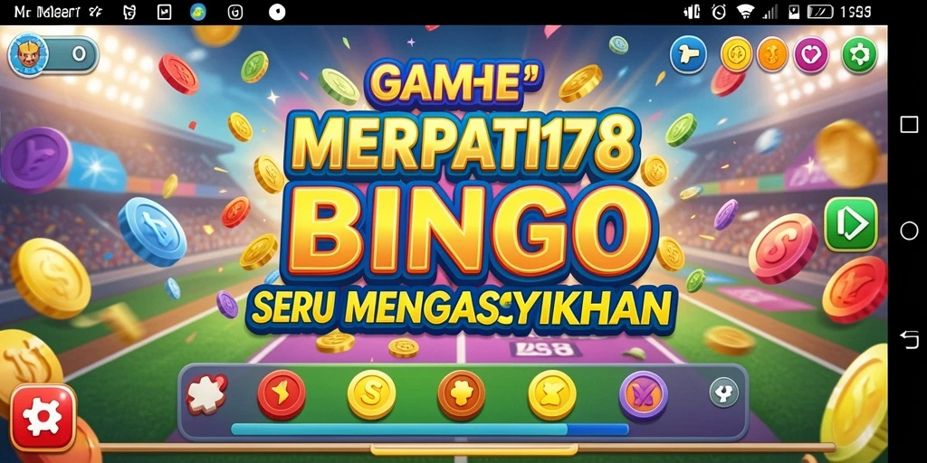 Tampilan gameplay MERPATI178 dengan kartu Bingo yang siap dimainkan.